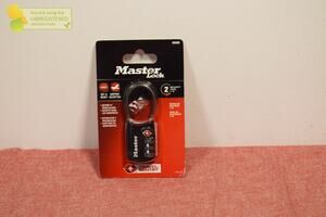 Master Lock Cable Combo Lock Black 4688D